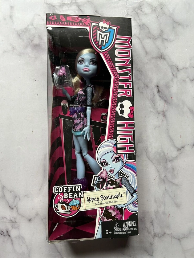 Mattel 2013 Monster High Coffin Bean Abbey Bominable Doll