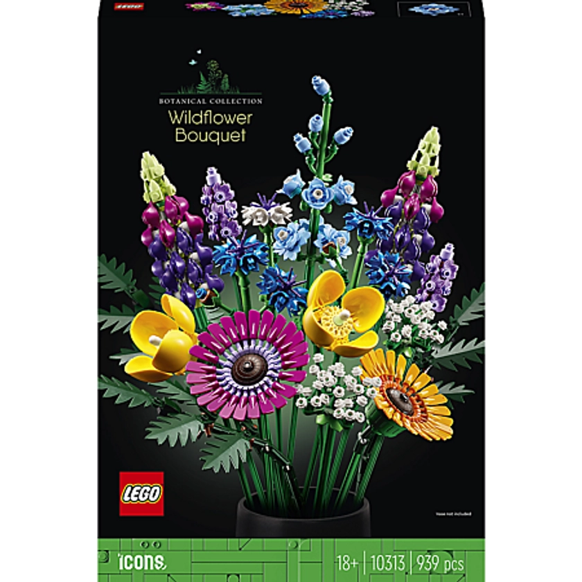 LEGO® Icons - Bouquet de fleurs sauvages - 10313