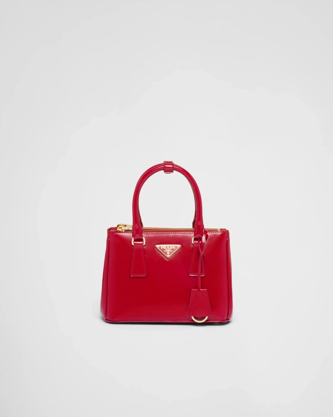 Prada Galleria patent leather mini bag