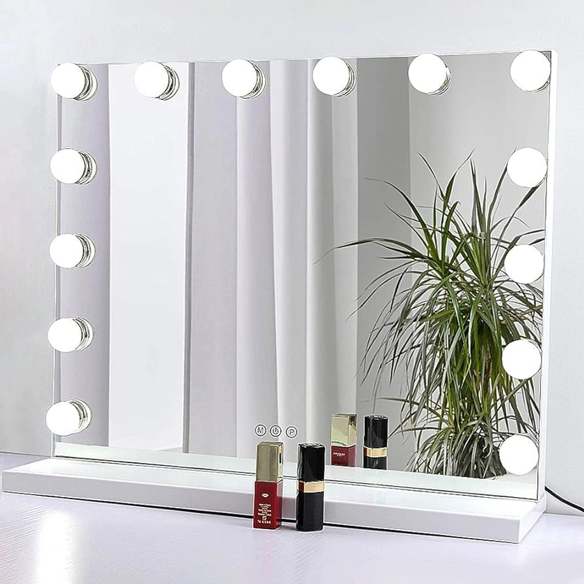 Puselo Hollywood Large Makeup Vanity Mirror LED Lights (50x43cm)
