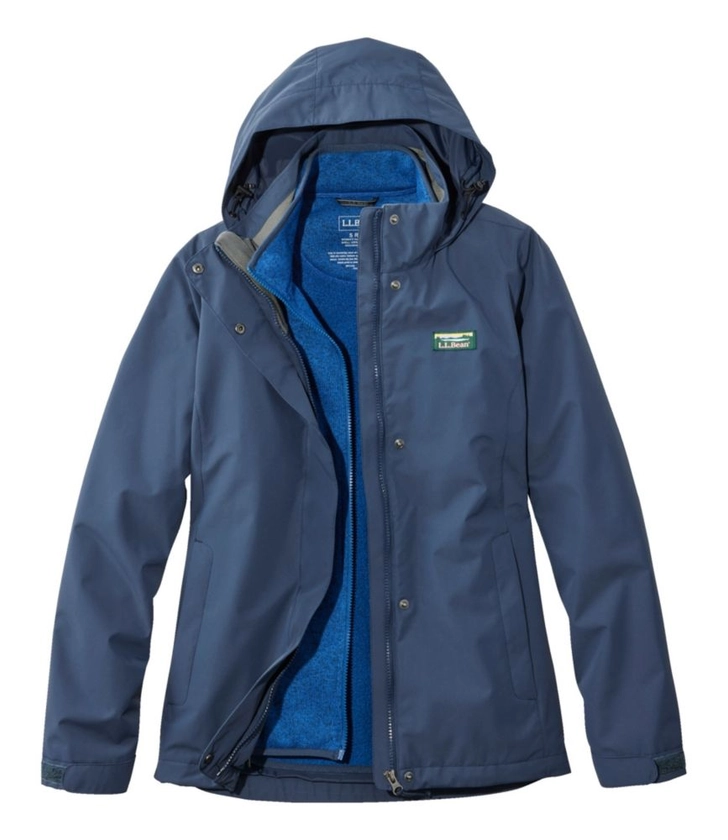 Women's L.L.Bean Sweater Fleece 3-in-1 Jacket | Insulated Jackets at L.L.Bean