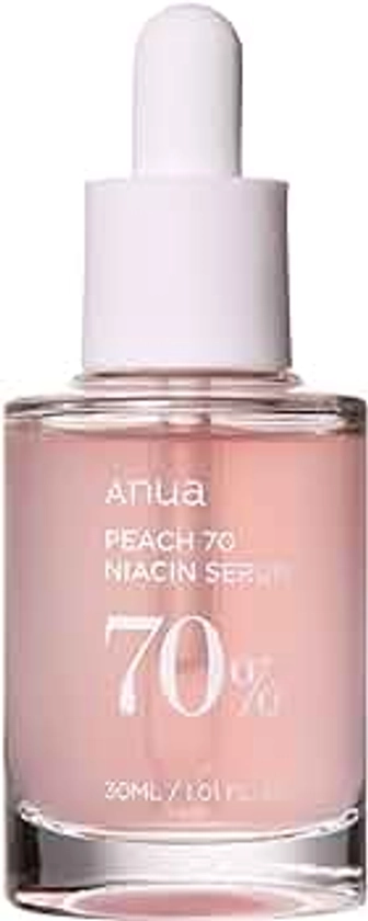 Anua Peach 70 Niacinamide Serum 30ml / brightening hydrating face serum/daily clean beauty (1.01 fl. oz.)