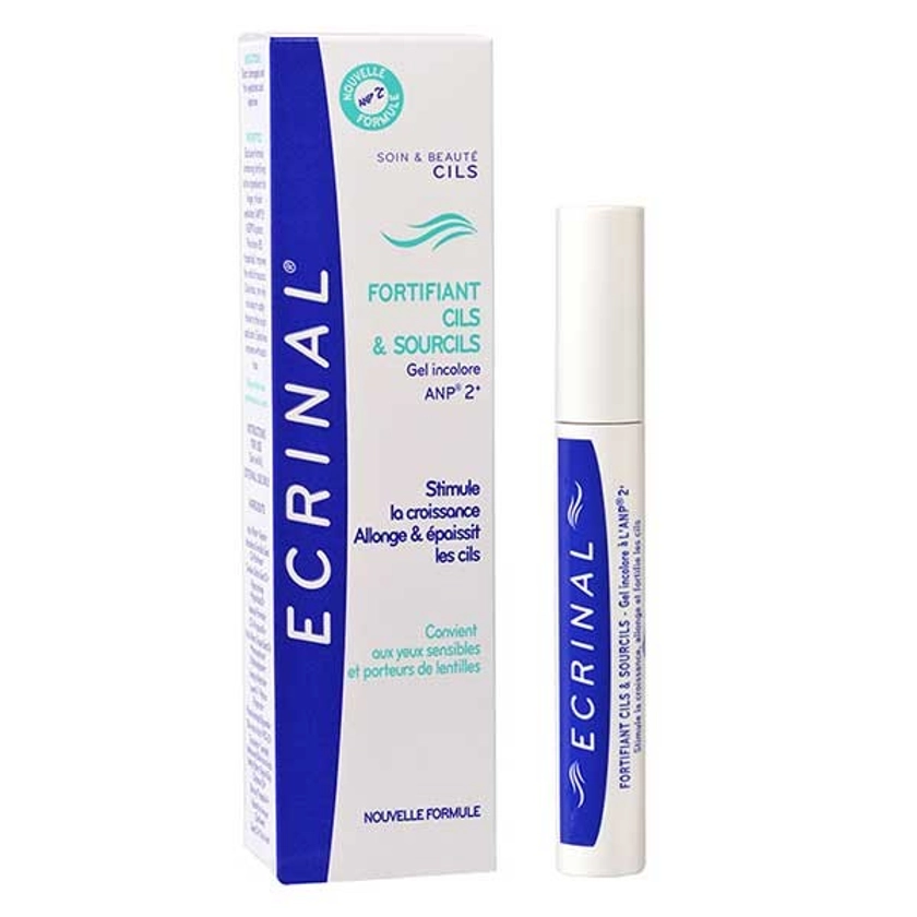 Ecrinal Gel Incolore Fortifiant Cils et Sourcils ANP 2+ 9ml | petit prix