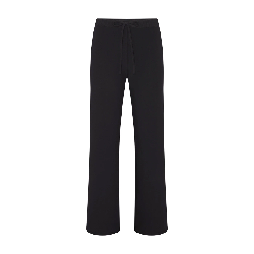 COTTON JERSEY STRAIGHT LEG PANT | SOOT