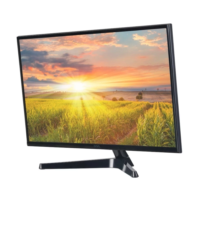 onn. 22" FHD (1920 x 1080p) 60hz Office Monitor with 4.8 ft HDMI Cable, Black