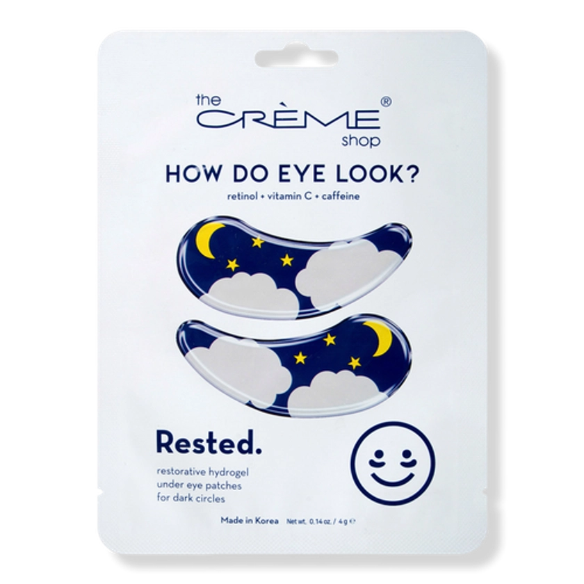 How Do Eye Look? Rested Hydrogel Under Eye Patches