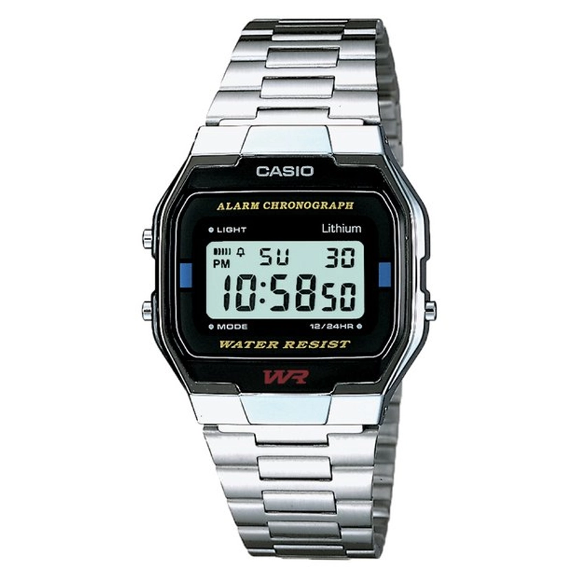 Buy Casio Men's Chronograph Silver Stainless Steel Watch | Men's watches | Argos