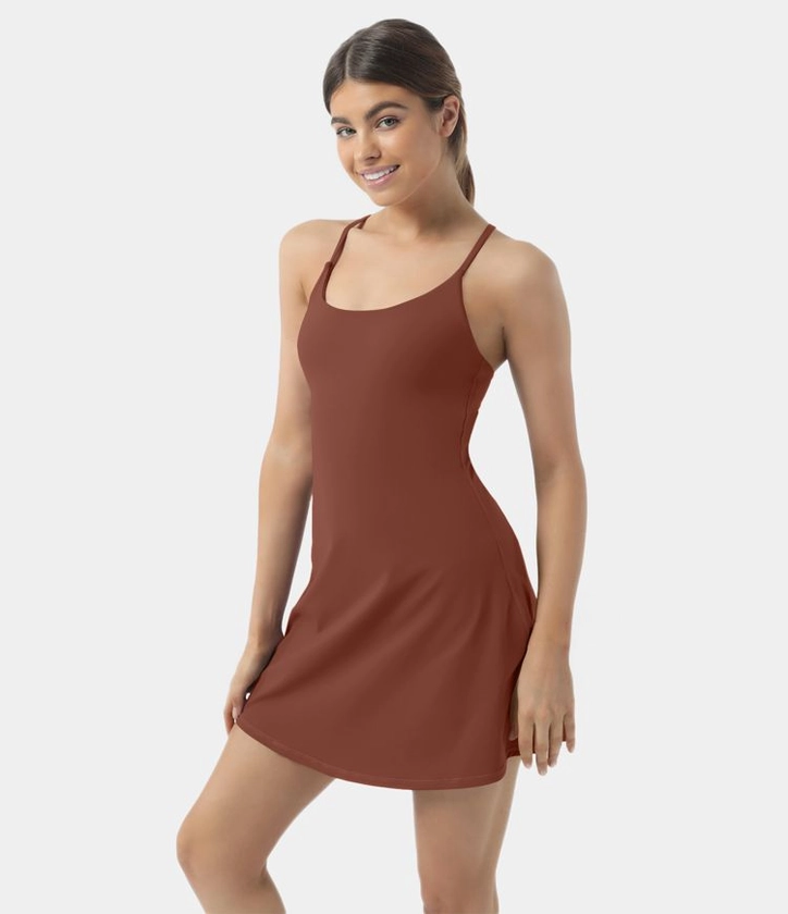 Women’s Softlyzero™ Plush Backless Active Dress - Halara 