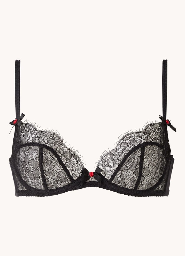 Agent Provocateur Lorna beugel bh van kant • Zwart • deBijenkorf.be