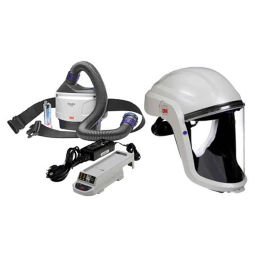 3M Versaflo TR-315A+ PAPR Starter Kit TRM-107C with M-207C Faceshield. - Allens Industrial Products