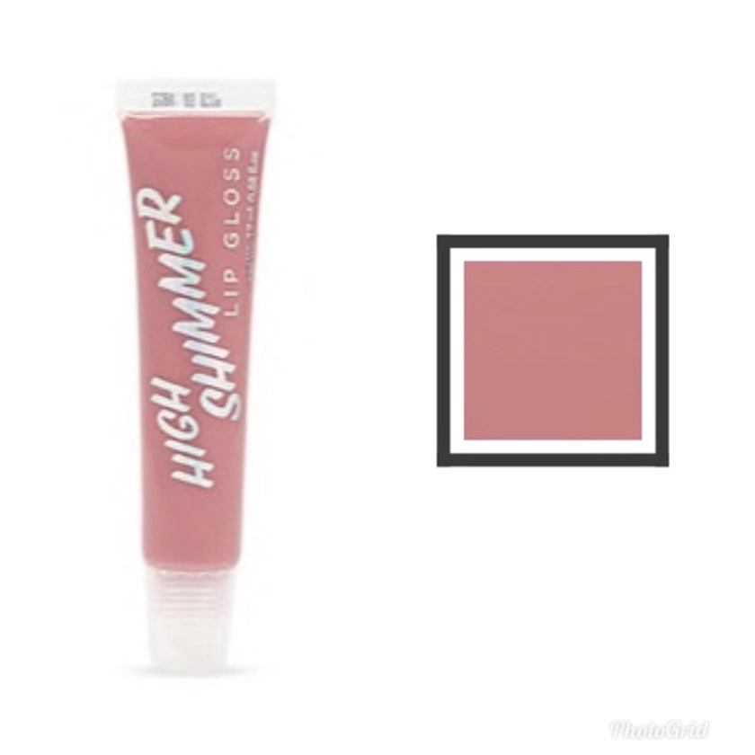 Tea Rose - High Shimmer Lip Gloss