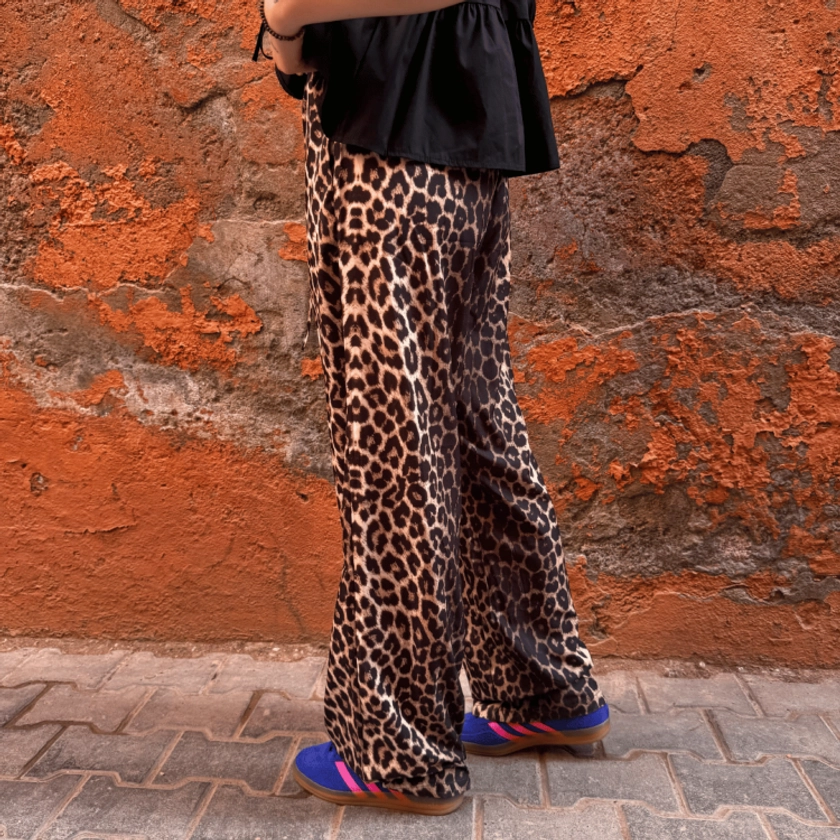 Pantalon léopard Bea