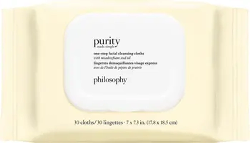philosophy purity made simple one-step facial cleansing cloths | Nordstrom