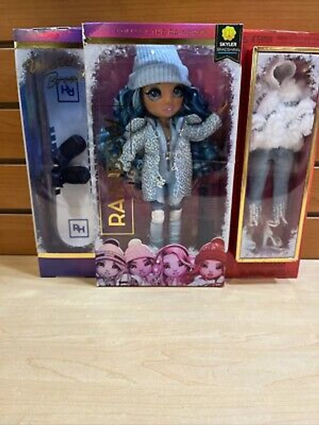 Rainbow High Skyler Bradshaw Winter Break Fashion Doll Series 1 2021 Brand New