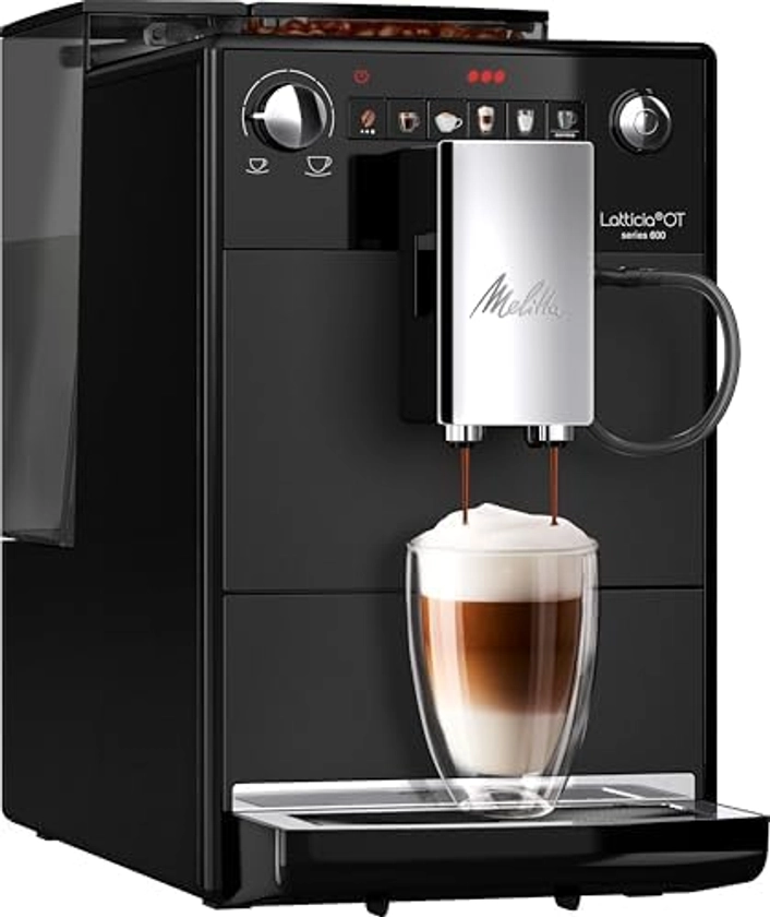 Melitta Latticia OT F300-100 Coffee Bean Cup Maker - Frosted Black : Amazon.com.be: Home & Kitchen