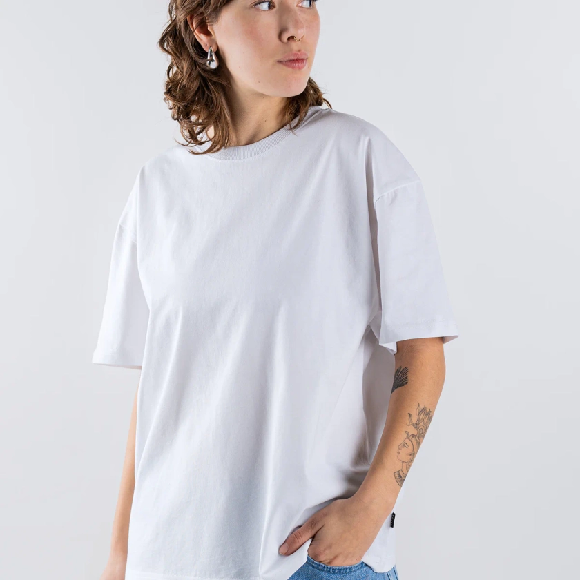 W Essential Tee TITUS T-shirt en white pour Femme