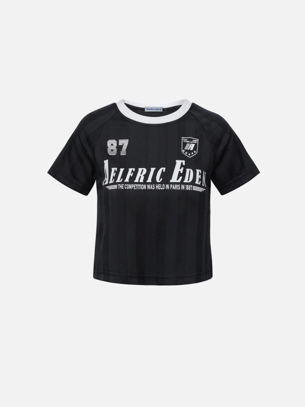 Aelfric Eden Badge Woven Ribbon Tee