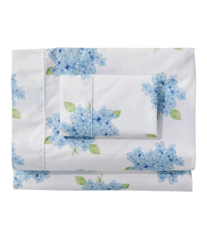 Sara Fitz™ Hydrangea Percale Sheet Collection | Sheets at L.L.Bean