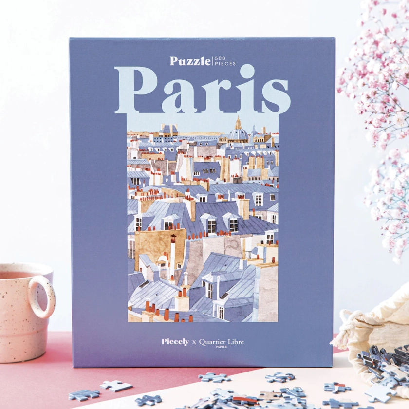 Puzzle Piecely x Quartier Libre Paris, 500 pièces - Etsy France