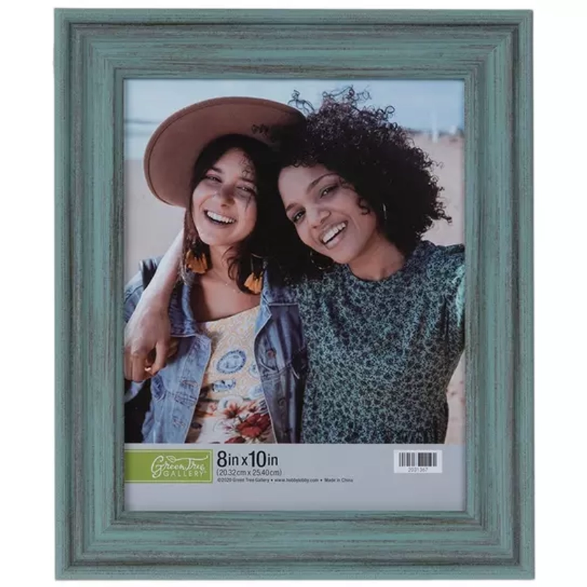 Rustic Turquoise Beveled Wall Frame | Hobby Lobby | 2031367