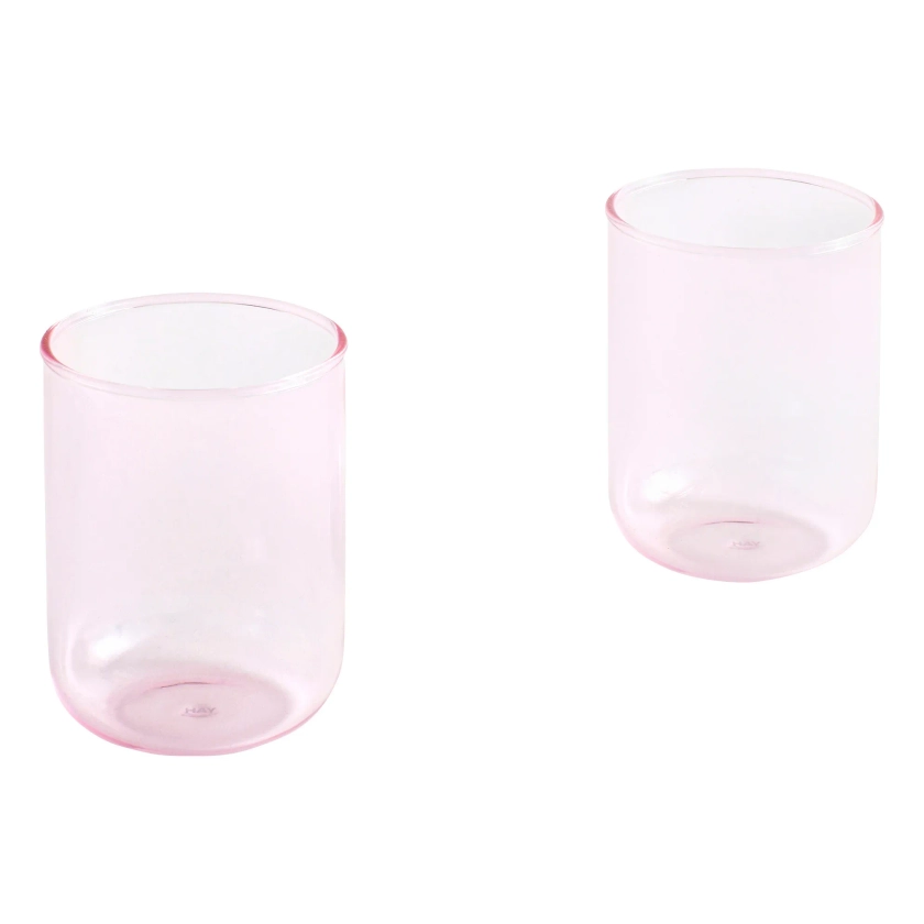 Hay - Tint borosilicate glasses - Set of 2 - Pink | Smallable