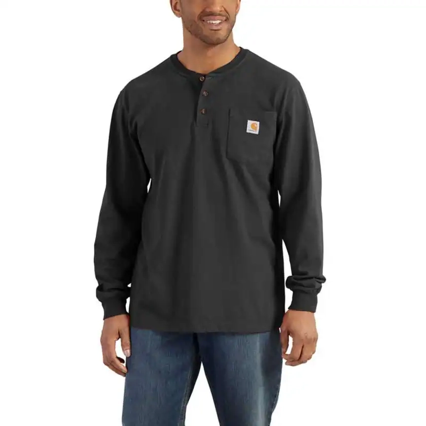 Loose Fit Heavyweight Long-Sleeve Pocket T-Shirt | Gear | Carhartt