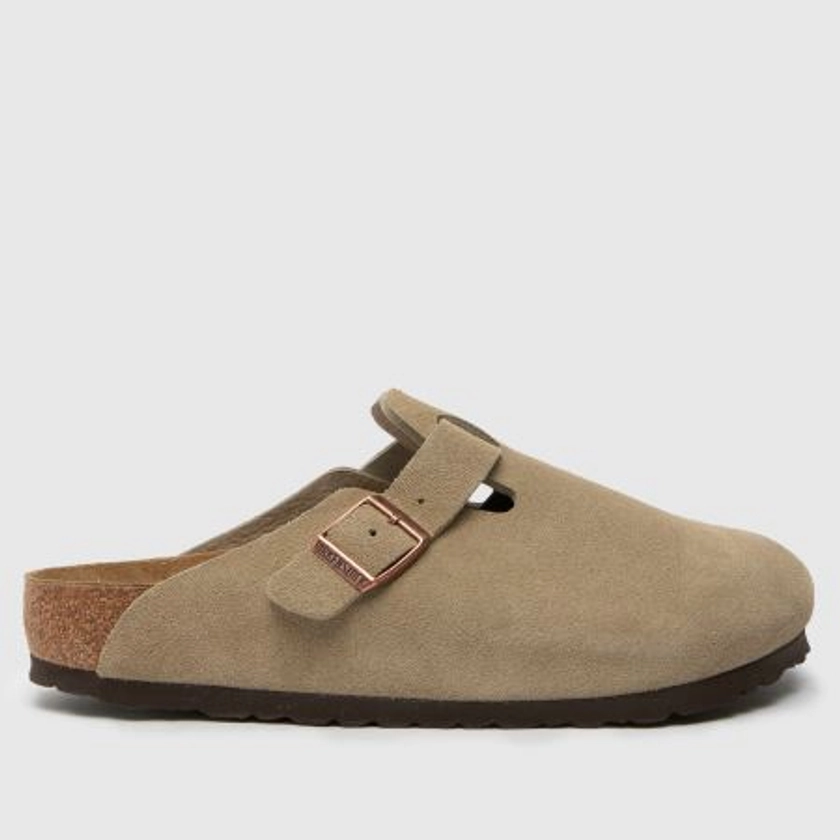 Womens Taupe BIRKENSTOCK Boston Sandals | schuh