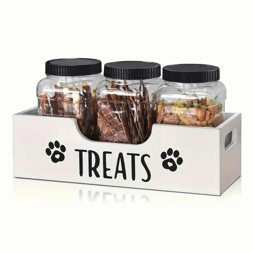 Wooden Dog Treat   3 Plastic - Temu United Kingdom