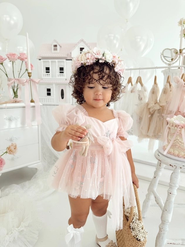 Swan Lake Romper - Ballerina Pink