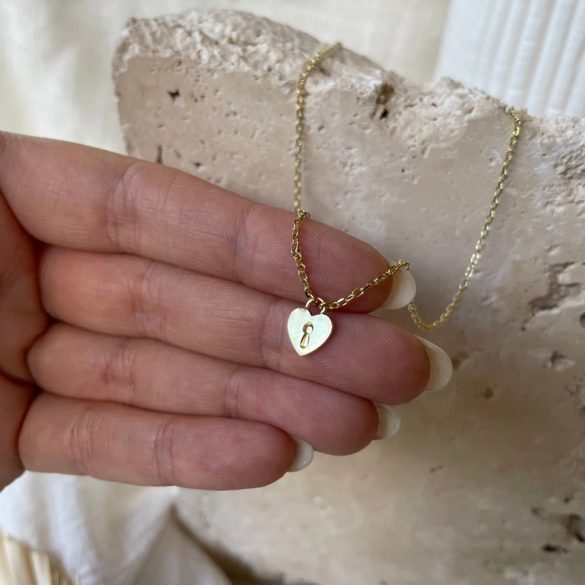 Crush On You 14K Gold Necklace