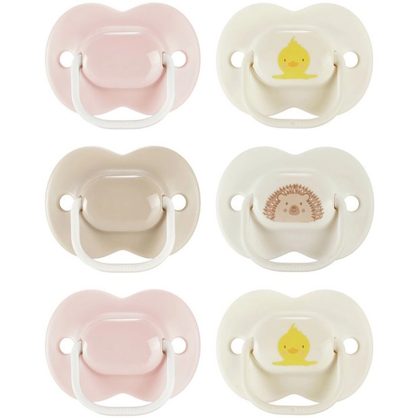 Buy Tommee Tippee Anytime Soother 0-6 Months 6 Pack - Pink | Baby bottle accessories | Argos