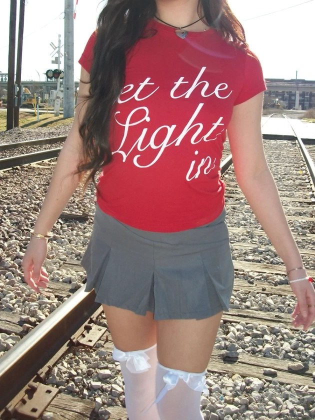 let the light in tee