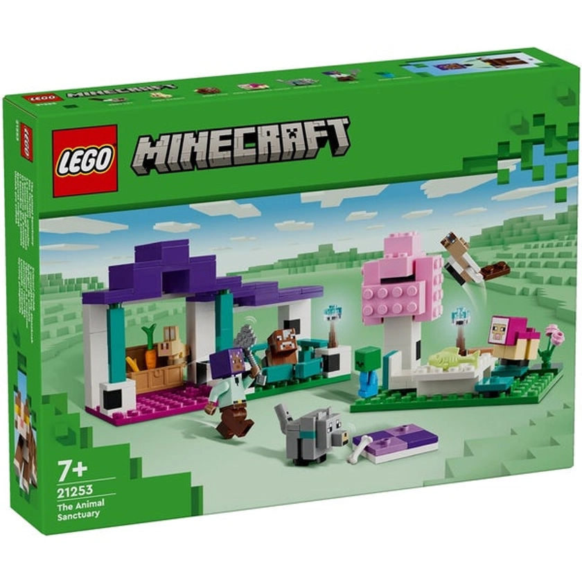 LEGO Minecraft The Animal Sanctuary Toy Set 21253