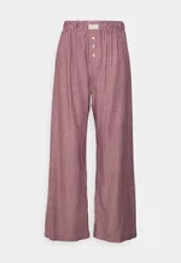 Cotton On Body BOYFRIEND BOXER PANT - Bas de pyjama - red/rouge - ZALANDO.FR