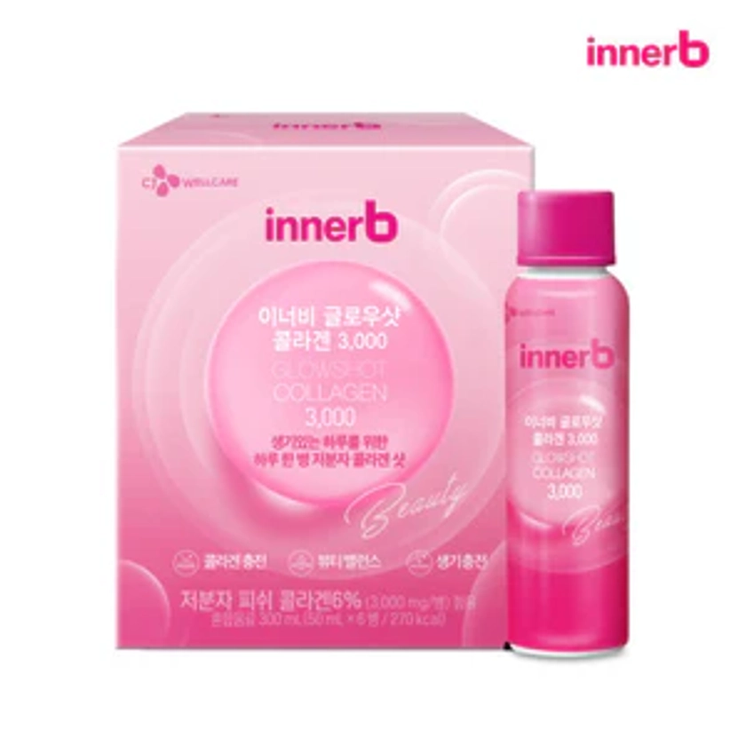 innerb Glowshot Collagen 50ml*6 bottles – EmpressKorea