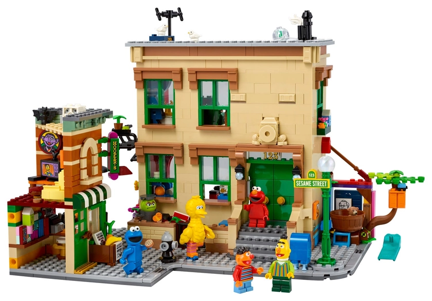 123 Sesame Street 21324 | Ideas | Boutique LEGO® officielle FR