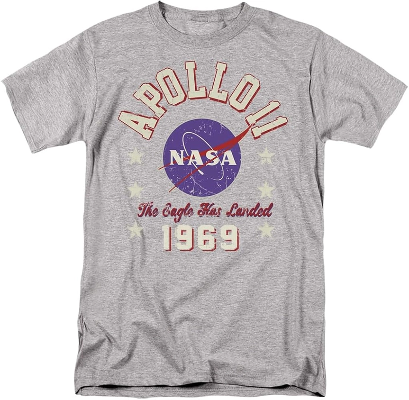 Popfunk Classic NASA 1969 1 Mens Short Sleeve Graphic T-Shirt