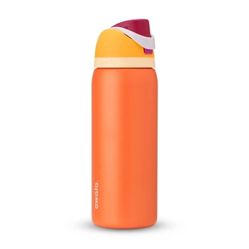 Owala 32oz FreeSip Stainless Steel Water Bottle - Yellow/Orange