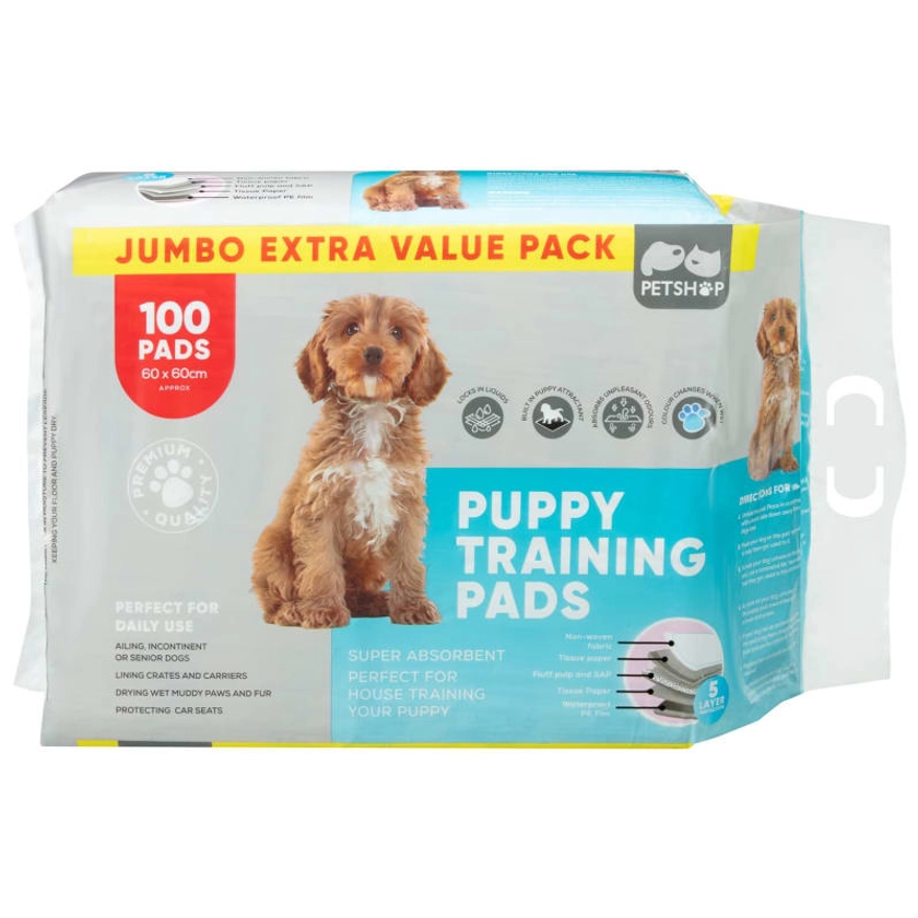 Quilted Puppy Training Pads 60 x 60cm 100pk