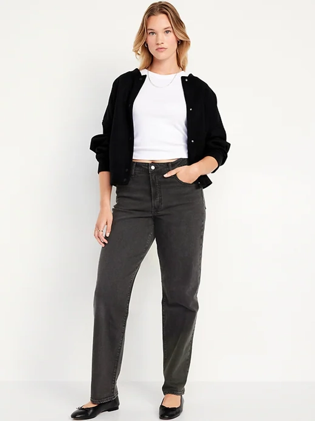 High-Waisted OG Loose Jeans