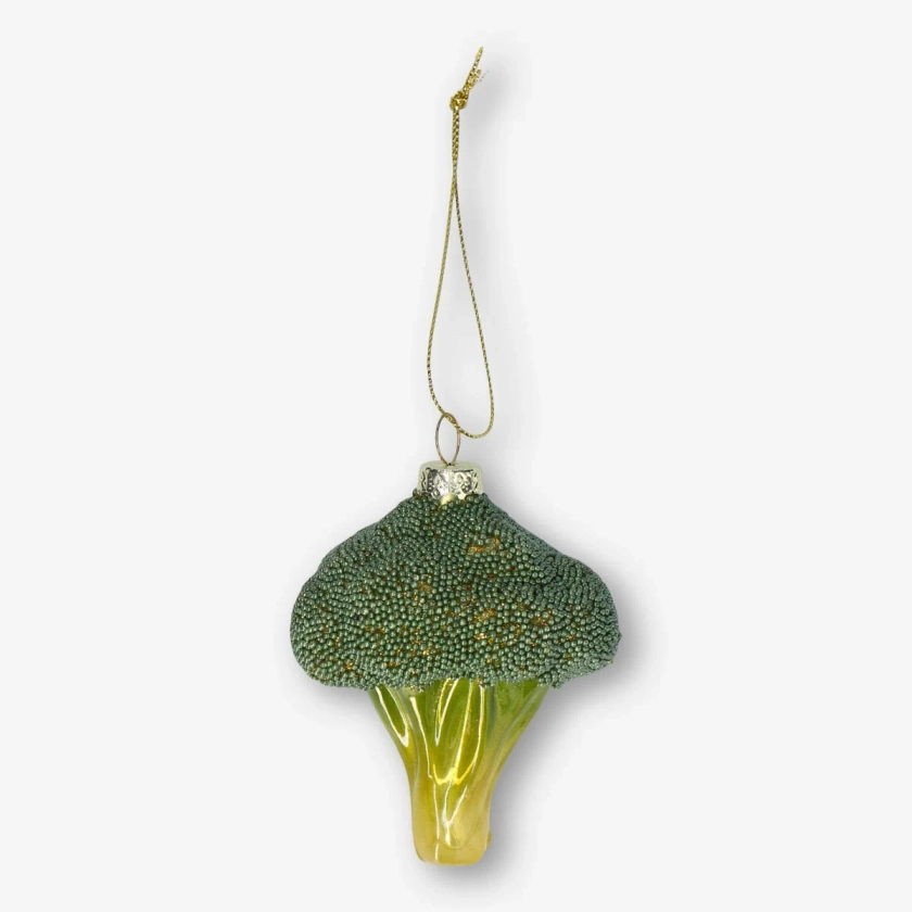 Christmas bauble. Broccoli