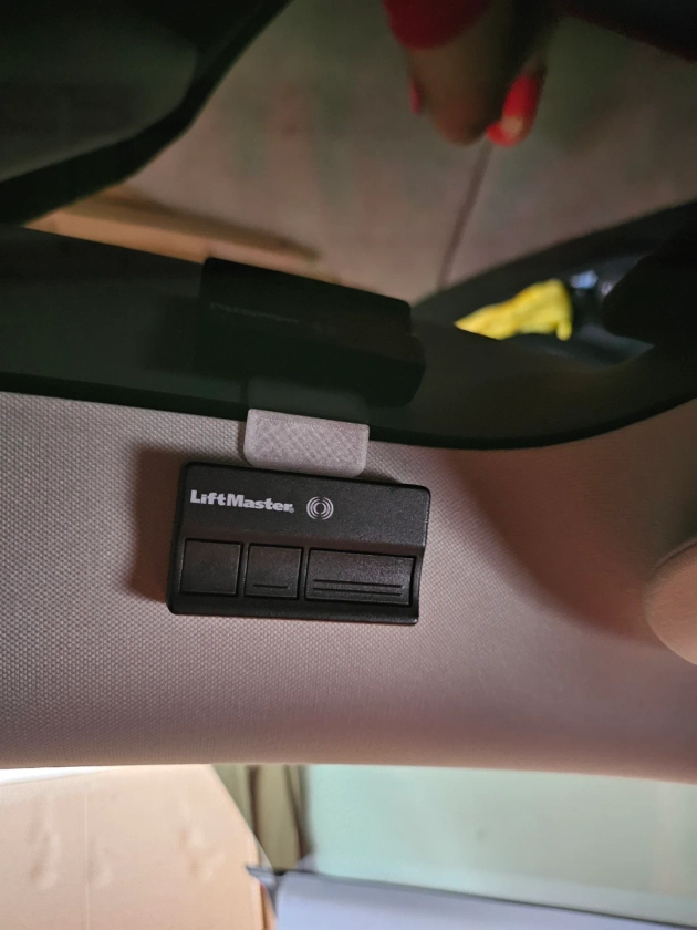 Tesla LiftMaster Garage Door Opener Remote Clip
