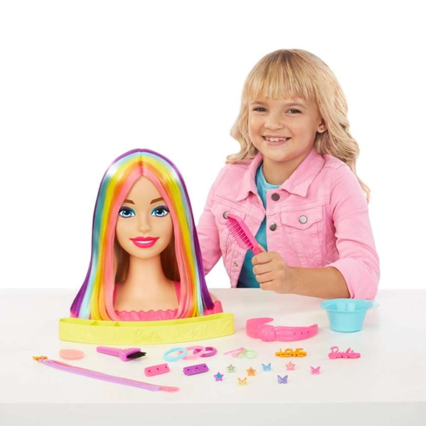 Barbie Colour Reveal Deluxe Styling Head | Smyths Toys UK