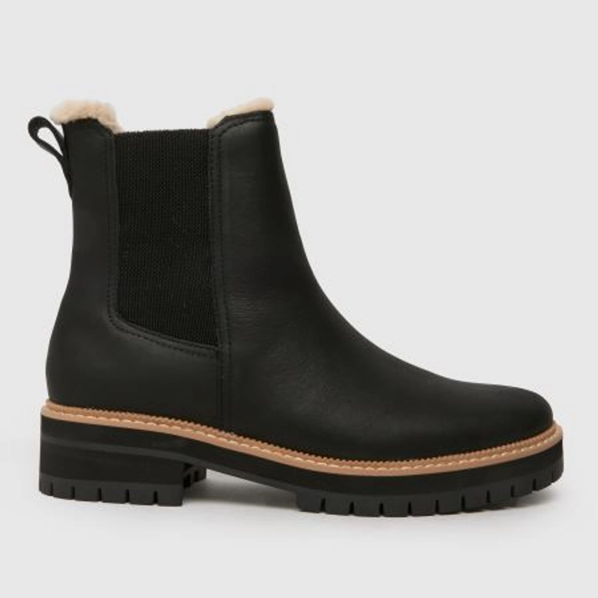 Womens Black TOMS Bennet Ankle Boots | schuh