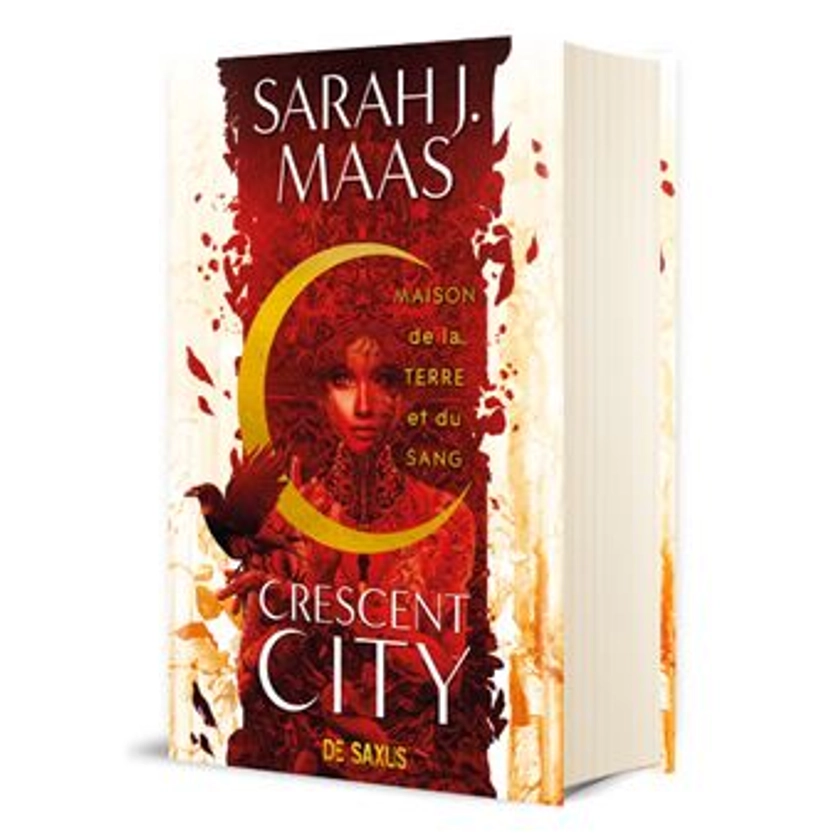 Crescent City - Tome 01 - Crescent City T01 - Maison de la terre et du sang (relié) - Sarah J. Maas, Sébastien Guillot - relié - Achat Livre | fnac