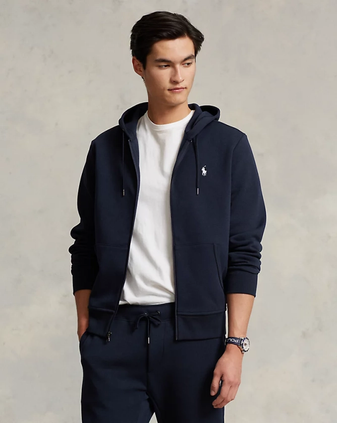 Double-Knit Full-Zip Hoodie | Ralph Lauren