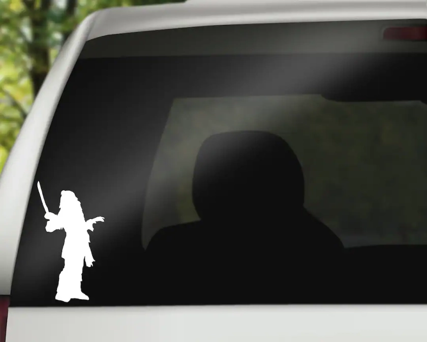 Jack Sparrow Decal, Pirates of The Caribbean decal, Car Decal, wall decal, laptop stickers, Gifts, For Her, For Him