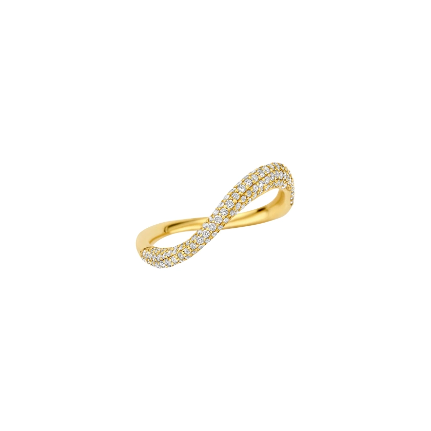 Lia Pavé Ring, Luxury Lab Grown Diamond Ring by Kimaï