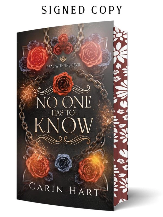 No One Has To Know Collector's Edition Hardcover (with dust jacket and holographic cover)