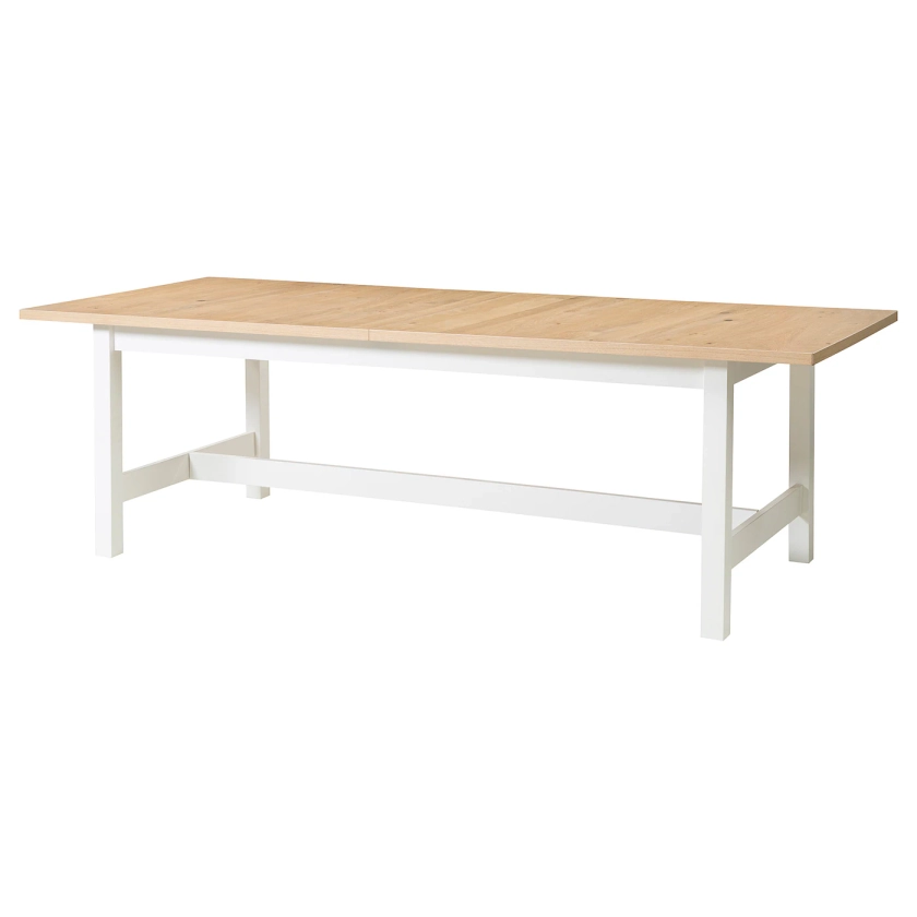 NORDEN oak, Extendable table, Length: 155 cm - IKEA